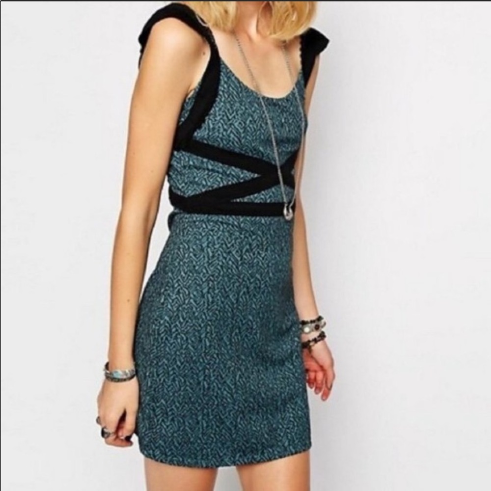 Free People Bodycon Mini Dress size Small - Picture 7 of 9